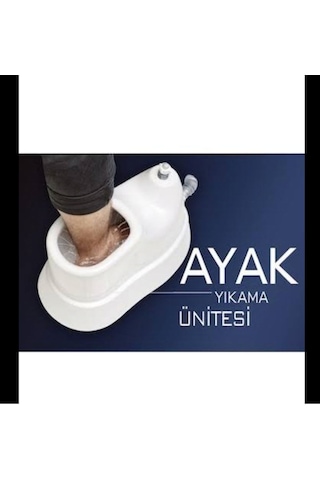 Ayak Matik Ayak Yıkama Ünitesi Çok Renkli