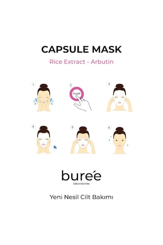 Kapsül Maske Rice Extract + Arbutin Capsul Mask