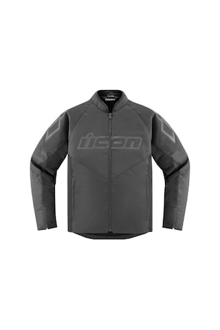 Icon Hooligan Korumalı Motosiklet Montu Siyah