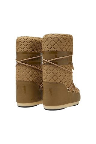Bot Kar Kadın 80d1402930-m013 Moon Boot Icon Quilt Caramel Acı Kahverengi