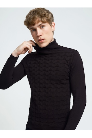 LOFT Regular Fit Erkek Kazak Lf2033896 Q1.v1 Siyah