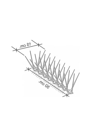 Şeffaf Kuş Teli, 2.5 Metre, 5 Adet