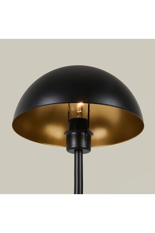 Evidea Lighting Metal Lambader - Siyah Siyah