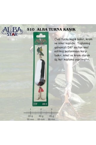 Albastar Turna Olta Kaşığı 510 No:1