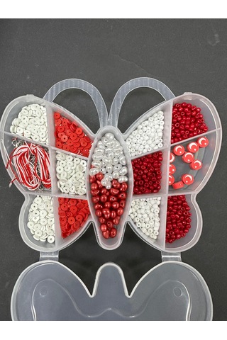 Cumhuriyet Bayramı Temalı Kelebek Desenli Kutuda Karışık Kendin Y