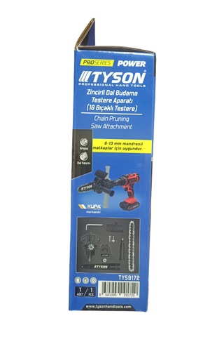 Tyson Matkaba Takılan Zincirli Dal Budama Testere Hızar Aparatı