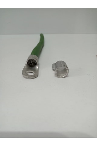 2ga Yalıtımsız Amfi Kablo Ucu - Akü Ve Şase İçin 2 Ga Amfi Güç Kablosu Ucu 35mm - 1 Adet