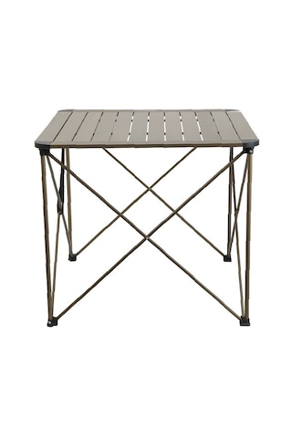 Nurgaz Alüminyum Kamp Masası Büyük Gri