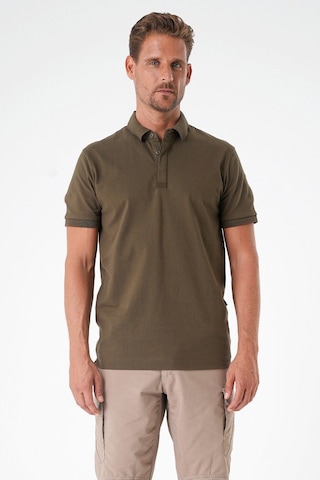 Mecanık Casual Ryker Polo T-shirt Cırtlı Haki