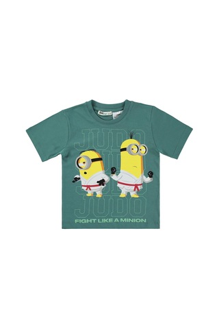 Minions 2-9 Yaş Erkek Tişört - Yeşil Mint