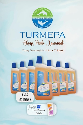 Turmepa Ahşap Yüzey Temizleyicisi 1000 Ml, 7 Al 6 Öde Ve Hediye Pamuk Diğer