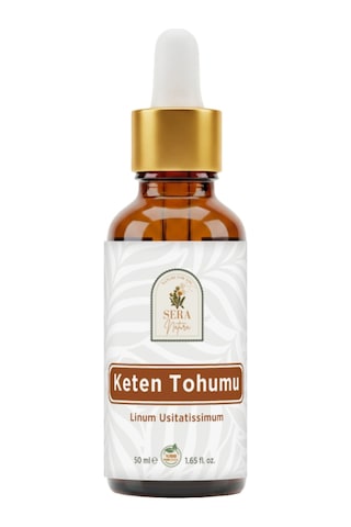 Keten Tohumu Yağı 50 Ml %100 Doğal Omega 3 Kaynağı