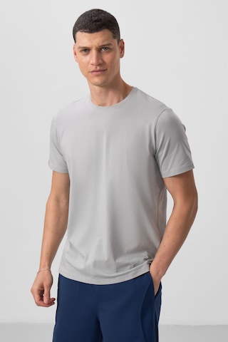Tommy Life Taş Erkek Basic Kısa Kol Standart Kalıp O Yaka T-shirt - 87911 Taş