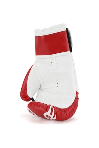 Titan Sport Kırmızı Beyaz İşlemeli Boks Eldiveni Çok Renkli