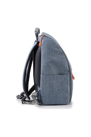 Geekyou 300d Polyester Çift Omuzlu Bebek Çanta - Su Geçirmez, Geniş Hafıza, Bebek Arabası Askısı + Bez Değişim Matı + Islak Çanta - Mavi Kot Mavi