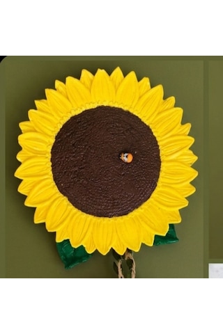 Ayçiçeği Duvar Süsü 16 Cm