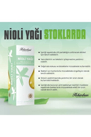 Hekimhan Nioli Yağı 20 ML