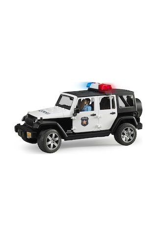 Bruder Jeep Wrangler U.R Polis Aracı Ve Memur - Br02526