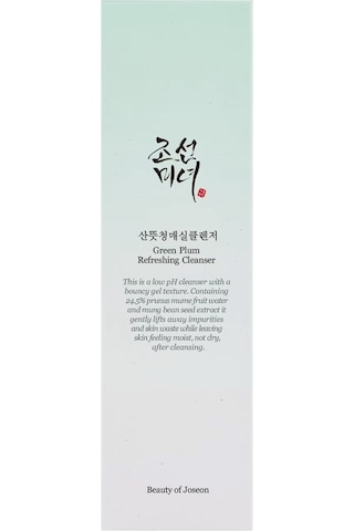 Beauty Of Joseon Green Plum Refreshing Cleanser - Düşük Ph'lı Temizleme Jeli 100 Ml