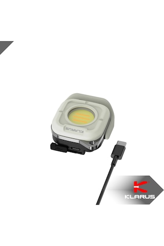 Klarus Cl5 Yüksek Güçlü Mini Kamp Lambası 1200mah Taşınabilir Led Gece Lambası & Fener Gri