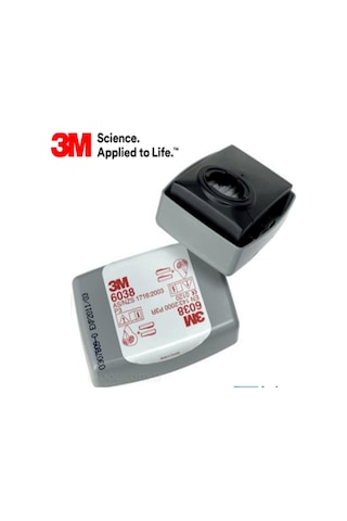 3m 6038 P3 Partikül Filtresi - 50 Çift 100 Adet 3m 6038 P3 Partikül Filtresi - 50 Çift 100 Adet
