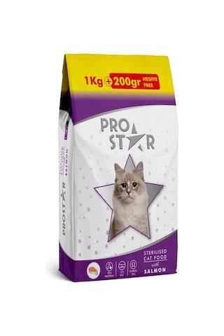 Prostar Somonlu Kısırlaştırılmış Yetişkin Kedi Kuru Maması 15 KG