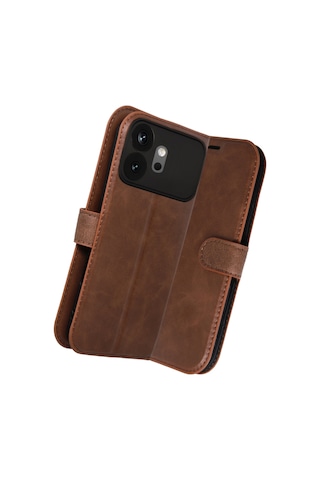 Huawei Honor 600 Kılıf Deri Deluxe Cüzdanlı Kapaklı Case Taba