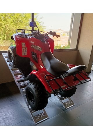 Motosiklet Ve Atv Alüminyum Katlanır Tekli Yükleme Rampası 233 x 31
