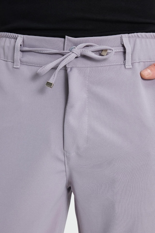 Tudors Erkek Slim Fit Dar Kesim Beli Lastikli Bağcık Detaylı Gri Pantolon-41664 gri