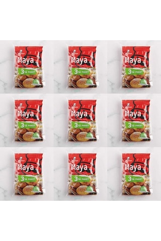 Glutensiz Instant Kuru Maya 3x10 gr 9 Paket Glutensiz Instant Kuru Maya 3x10 gr 9 Paket