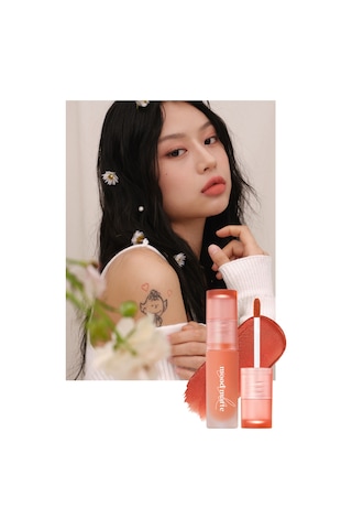 Mat Bitişli Dolgun Ve Pürüzsüz Görünüm Sunan Tint Perıpera Ink Mood Matte Tint 01 Peach Pure 01
