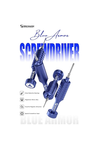 Mechanic Blue Armor 4'ü 1 Arada Manyetik Hassas Tornavida Seti