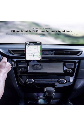 Baseus Wireless 3.5Mm Aux Bluetooth Araç Kiti