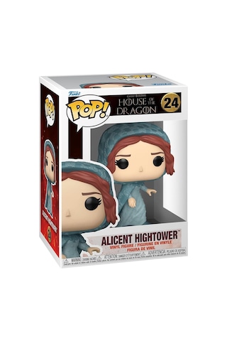 Pop Television: Of The Dragon Alicent Hightower Teal Cloak , Oyuncak Figür