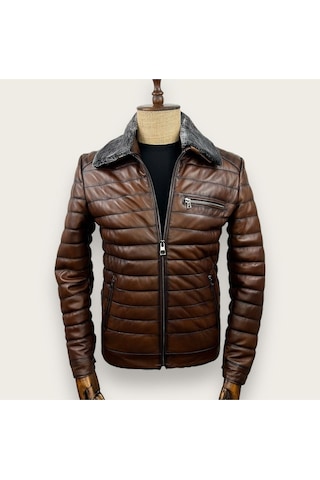 Always Leather Siyah Hakiki Erkek Deri Mont 1803340006 Taba