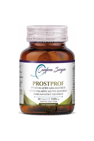 Canfeza Sezgin Prostprof Pygeum Africana Eki 30 Tablet