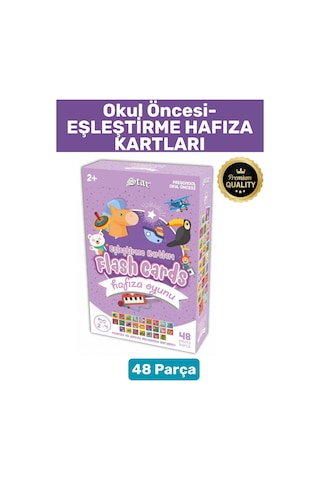 Preschool Eğitici Öğretici Zeka Hafıza Geliştirici Okul Öncesi Eğlenceli Eşleştirme Hafıza Oyunu