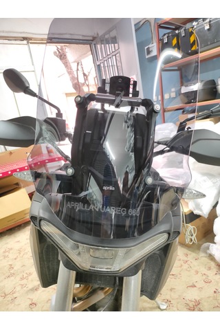 Aprilia Tuareg 660 Ön Cam Şeffaf-füme Açık Füme