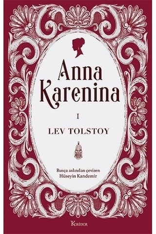 Anna Karenina 1 - Bez Ciltli - Lev Nikolayeviç Tolstoy - Koridor Yayıncılık