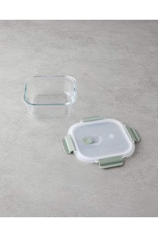 English Home Mila Borosilikat Saklama Kabı 800 Ml Yeşil Yeşil