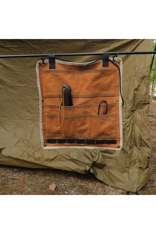 Homyl Seyahat Barbekü Için Sofra Saklama Çantası 38x36.5cm Haki