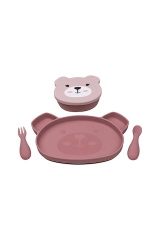 Tum Tum Silikon Beslenme Seti 7 Parça - Betsy Bear