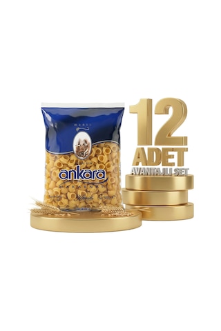 Ankara Mantı Makarna 12x500 Gr