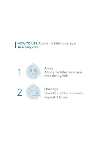 Bioderma Atoderm Intensive Eye Kuru Atopi Eğilimli Göz Çevresi Kremi Ve Temizleyici Hyalüronik Asit 100 Ml
