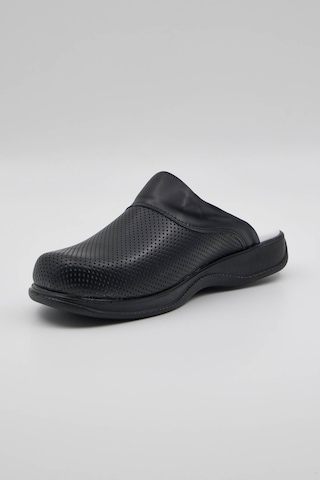 Term-0010 Quicksteps Professional Erkek Anatomik Ve Comfort Sabo Terlik Siyah