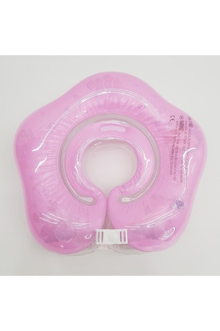 Bermuda Bebek Yüzme Havuz Boyun Simidi 37 Cm - Pembe Beyaz