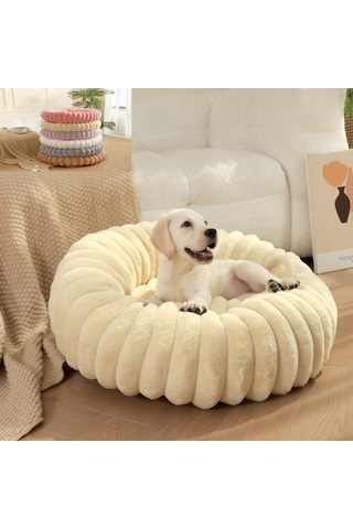 Suntek Köpek Sakinleştirici Yatak Isıtıcı Evcil Hayvan Bej-50cm