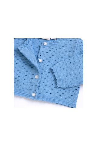 Chicco Kız Bebek Örgü Hırka 09101853000000 000025 Mavi