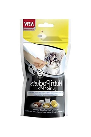 Yavru Kedi Ödül Maması - Nutripockets Mix 60 Gr