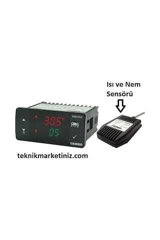 Emko Esm-3722 Kuluçka Kontrol Cihazı Sensör Dahil Ssr Çıkışlı